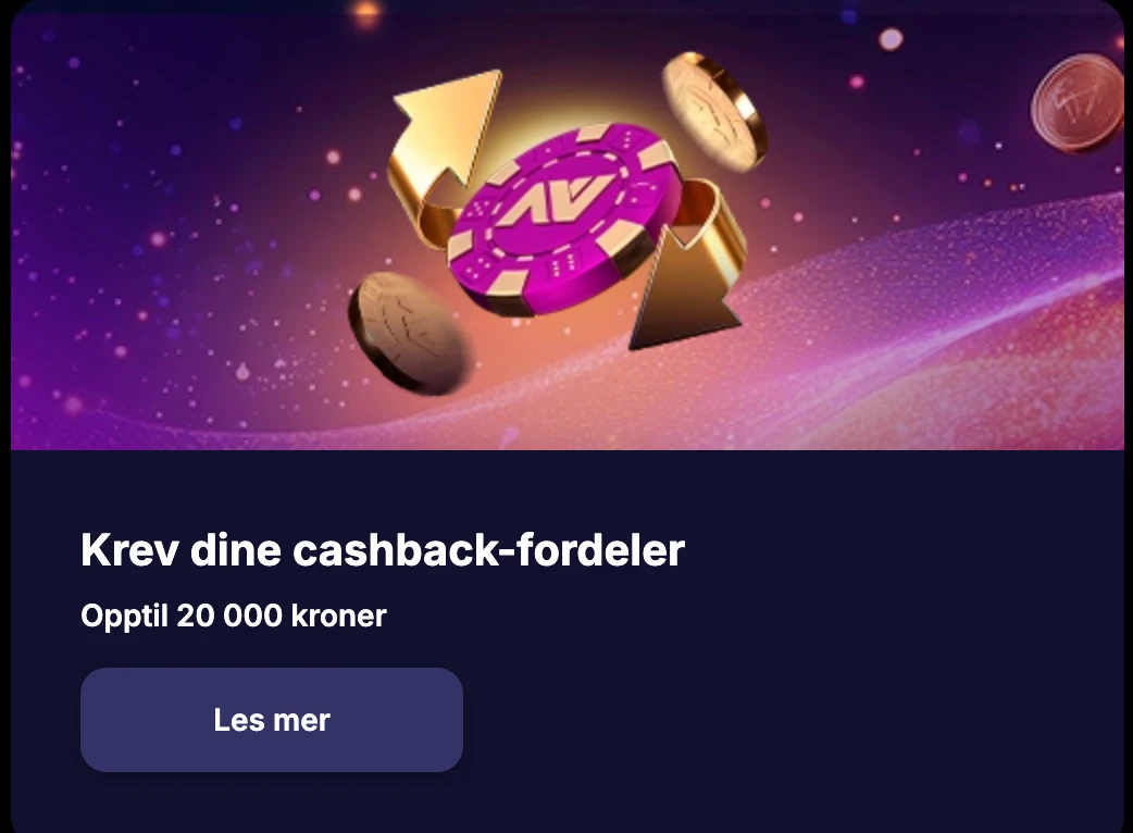 NV Casino cashback-bonus